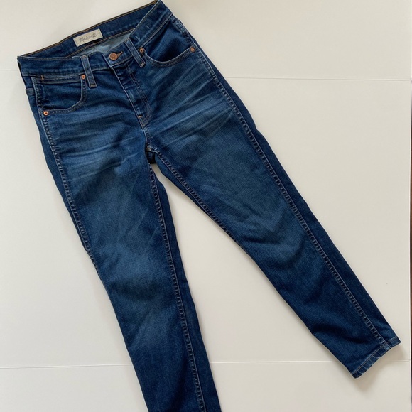 MADEWELL | High Riser Skinny Skinny Crop, Bayview - Picture 4 of 8